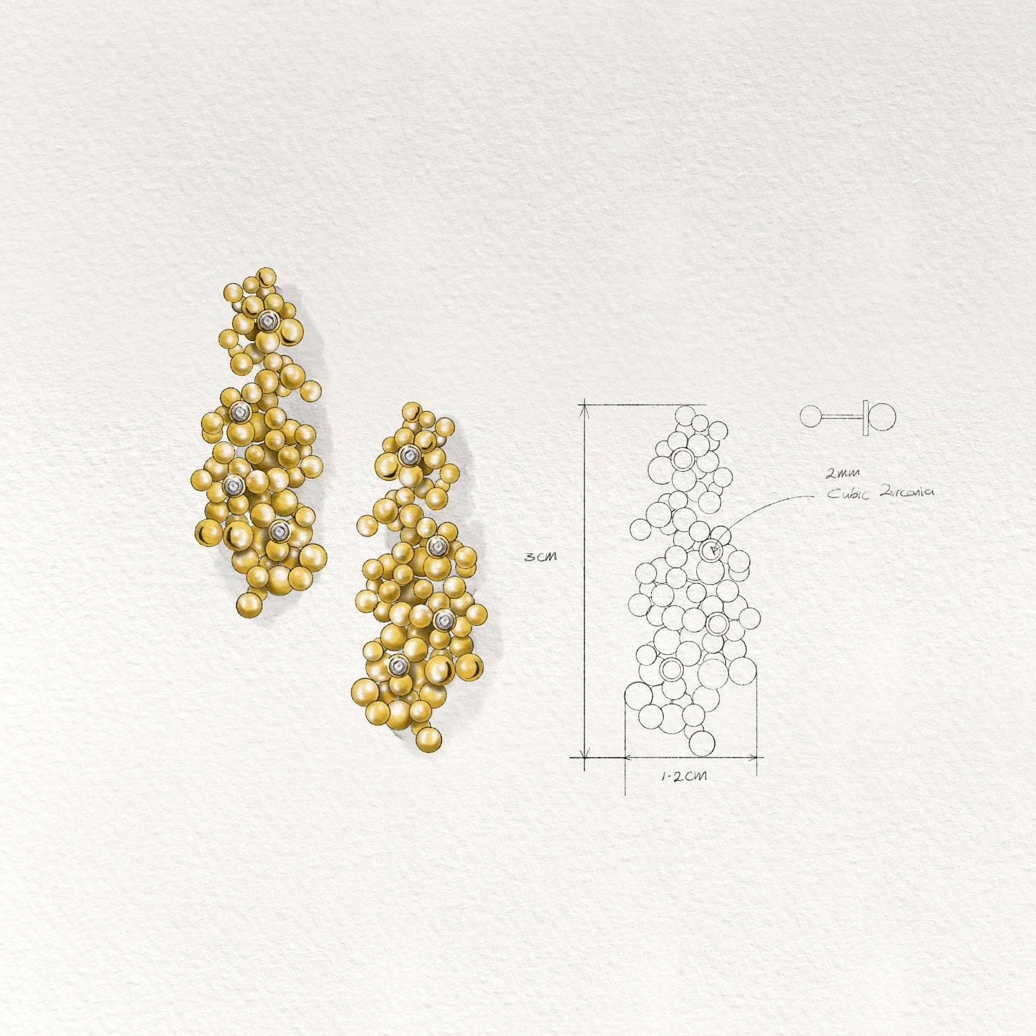 Drizzle Earrings