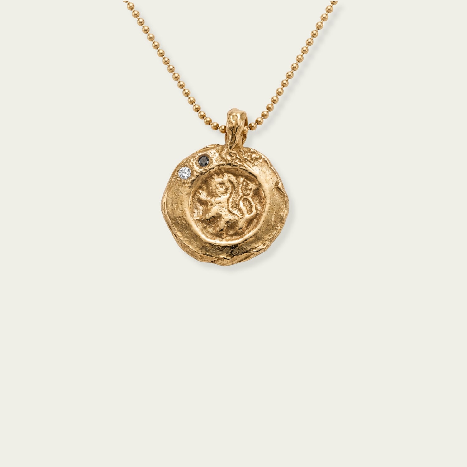 Evil Eye Diamant Moldavite (amulet proti zlému oku)