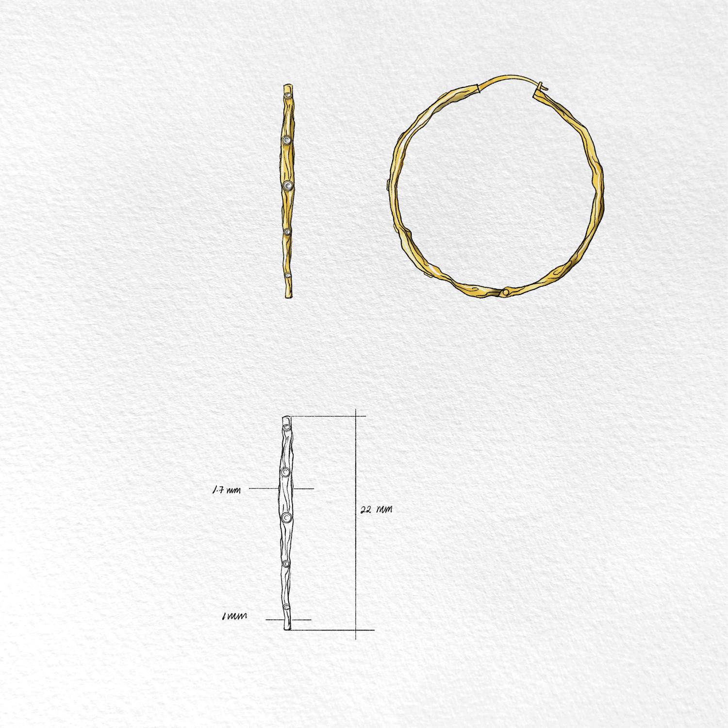 Pedra Earrings