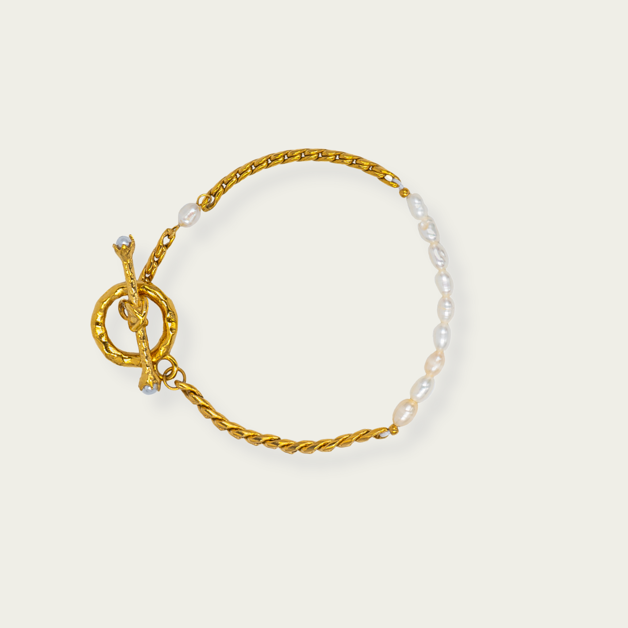 Pearl Chain Bracelet