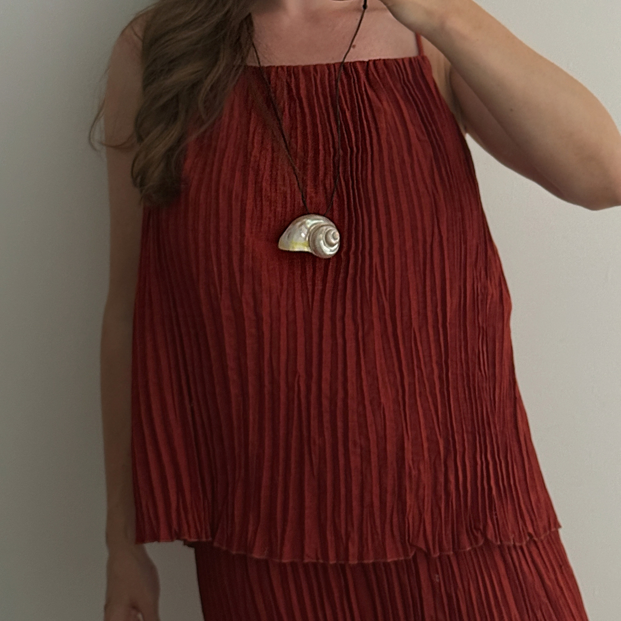 Massive Spiral Shell Necklace