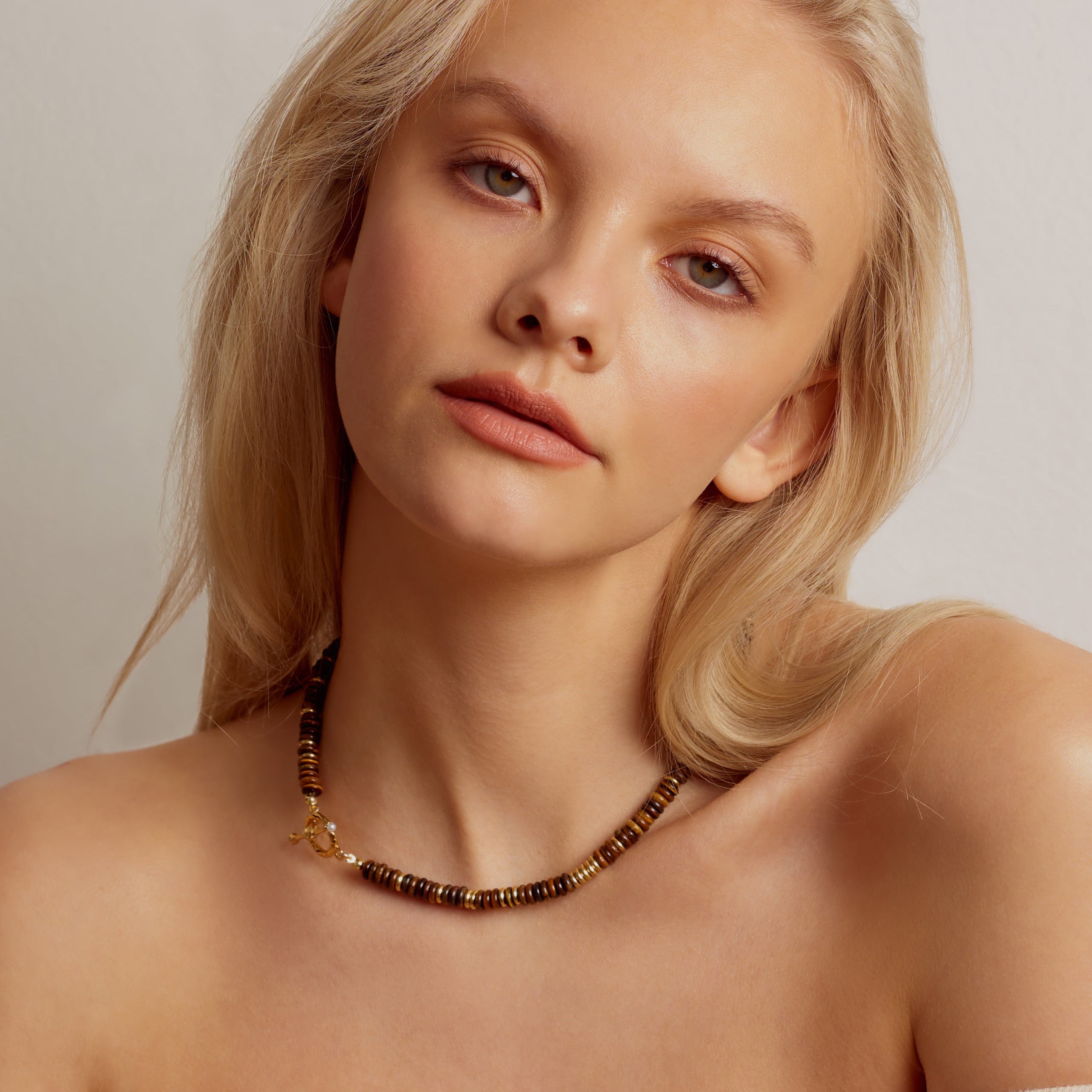 NERISSA Brown NeckLace