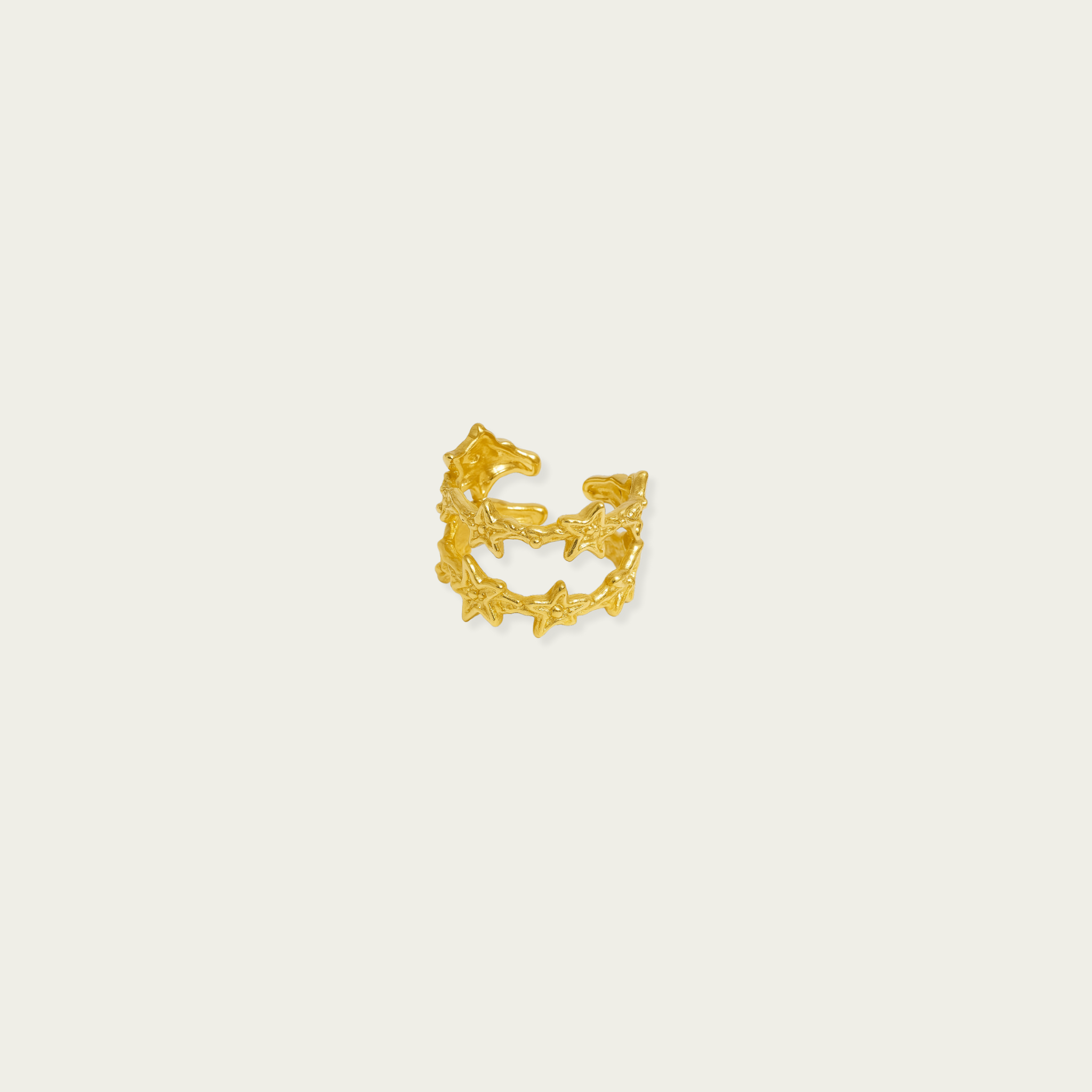 Double 925 Ear Cuff