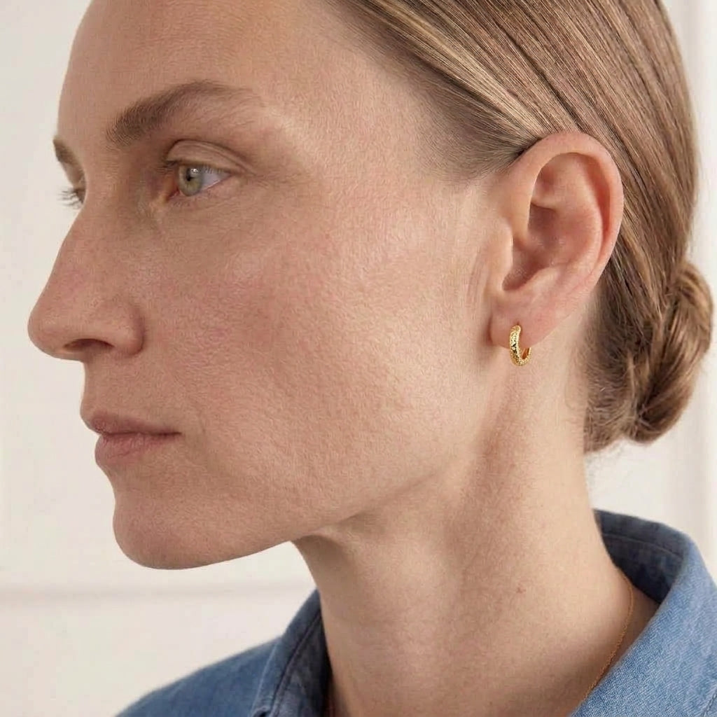Gold Lazo Earrings