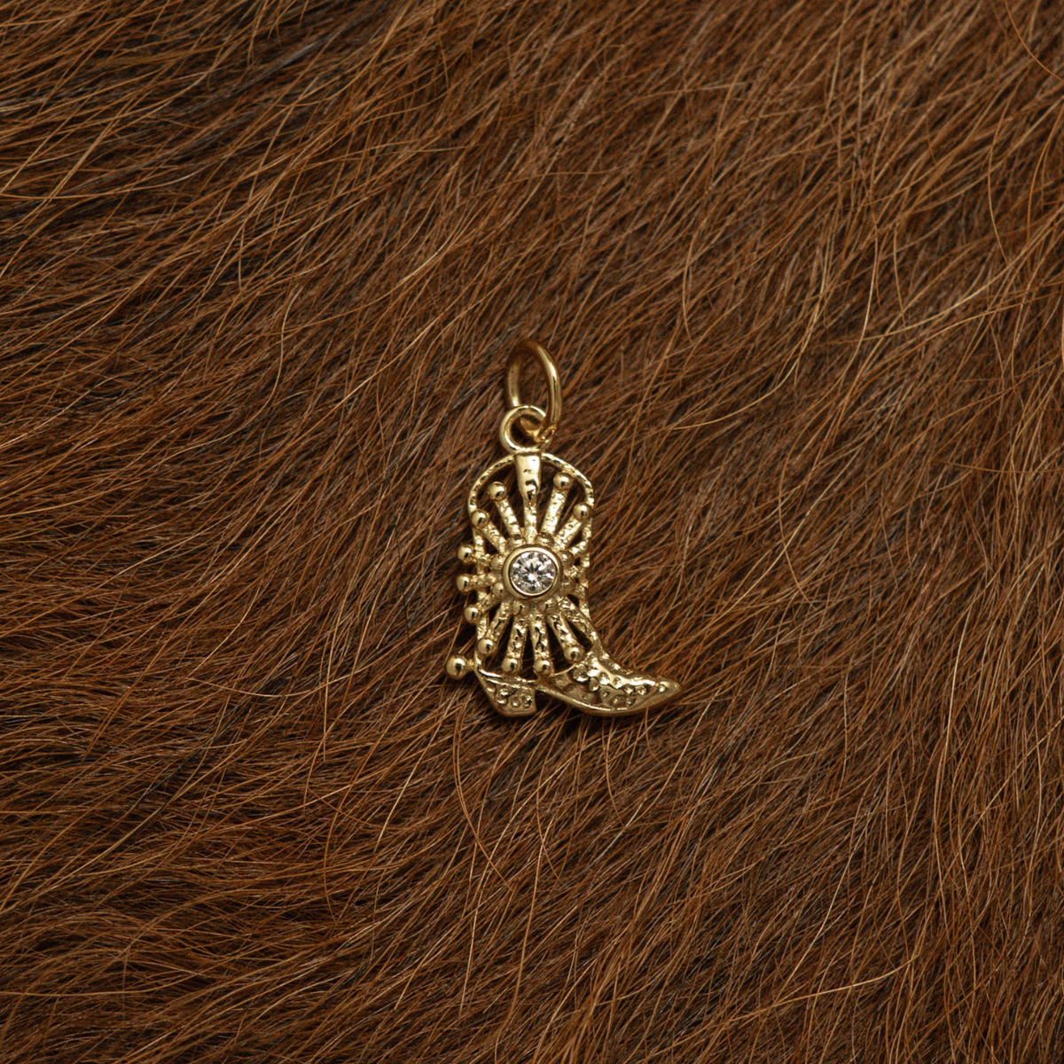 Gold Vaquera Charm