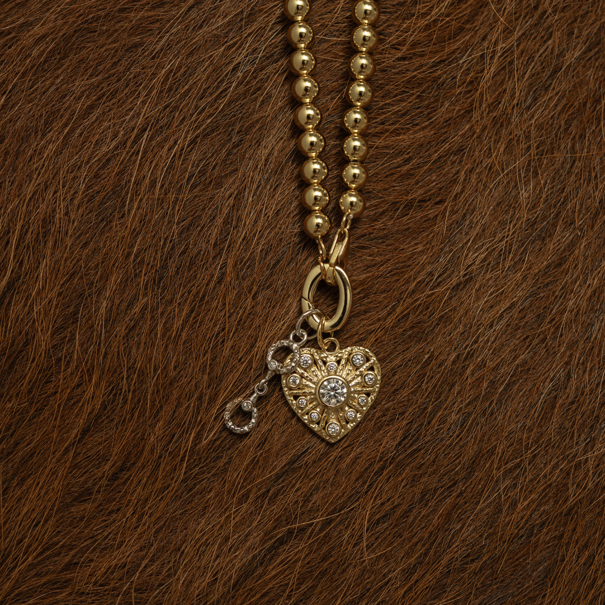 Gold Bocado Charm
