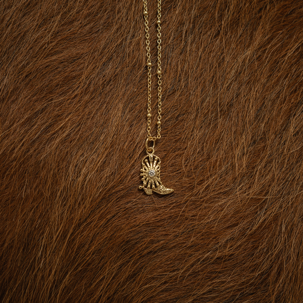 Gold Vaquera Charm