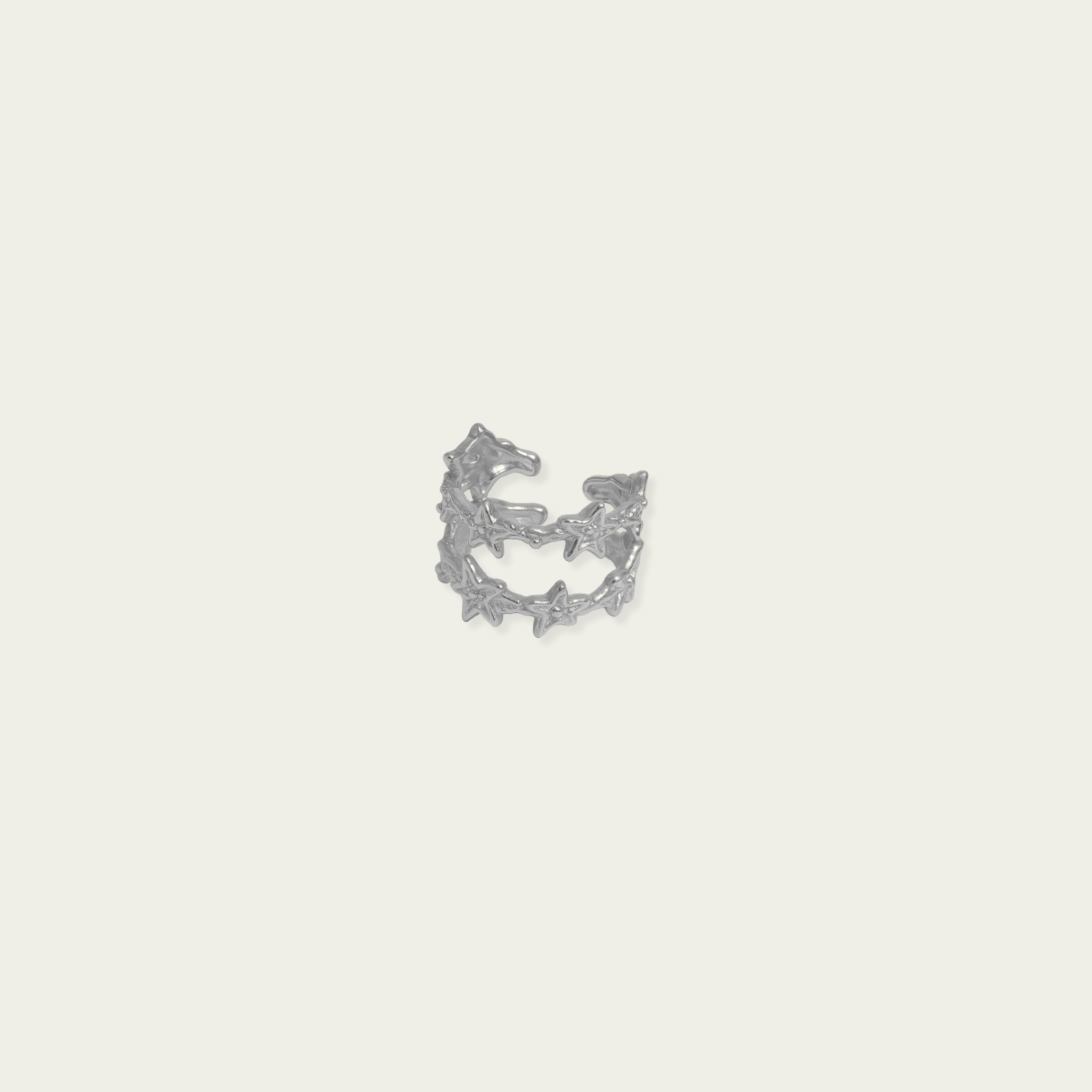 Double 925 Ear Cuff